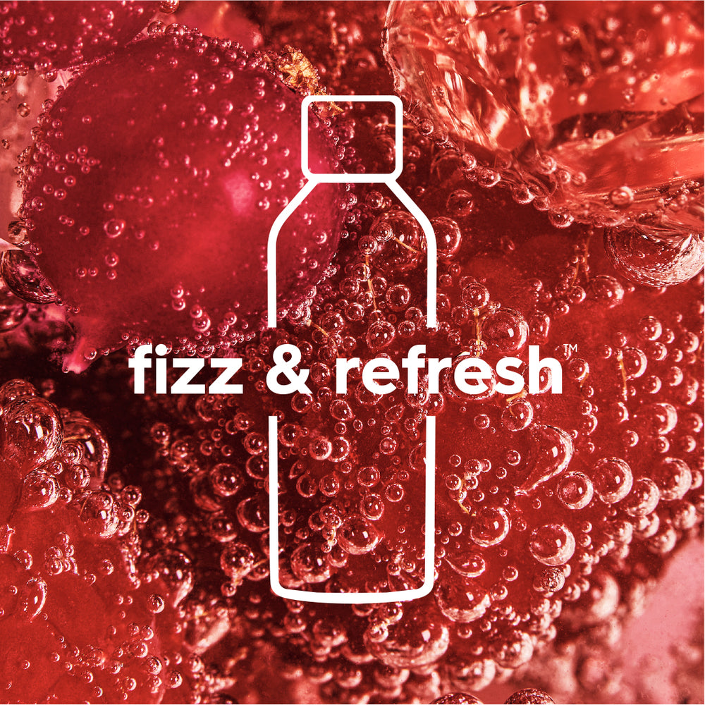 Fizz & Refresh 1L Flaske Sort