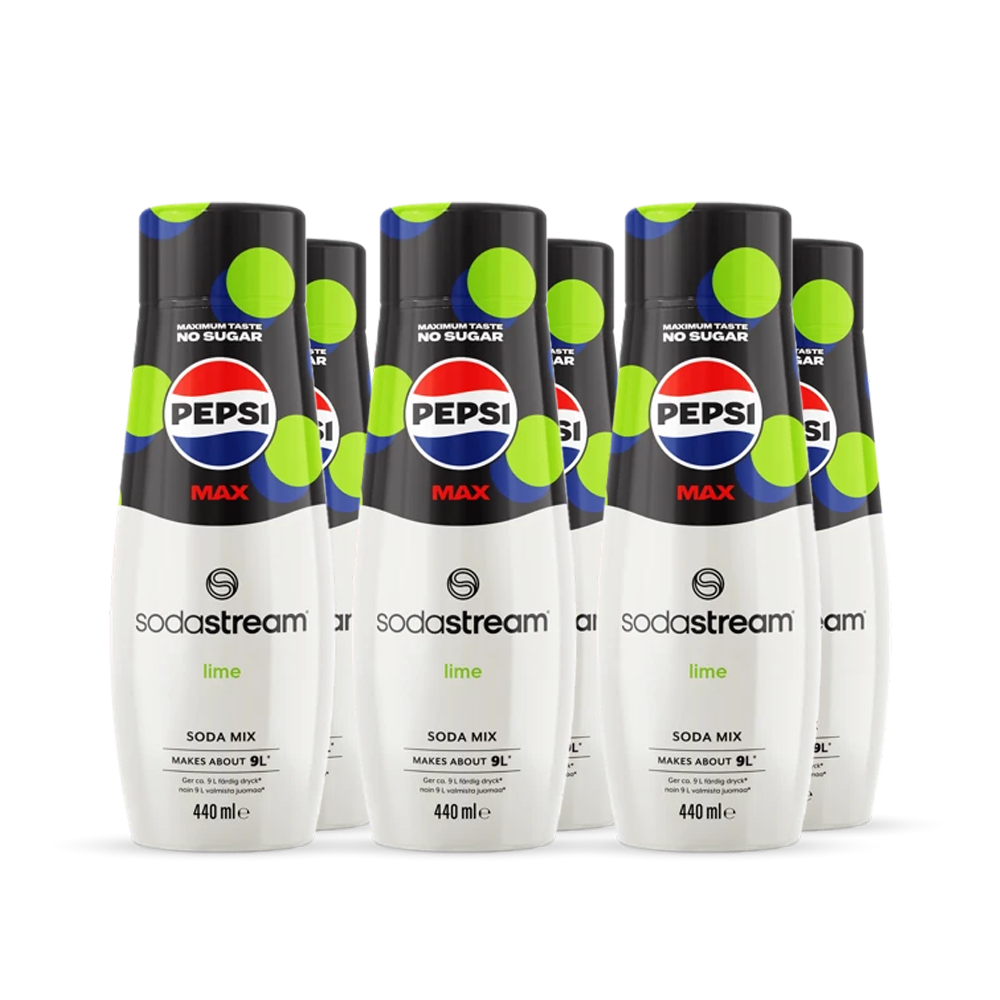 6-pak Pepsi Max Lime