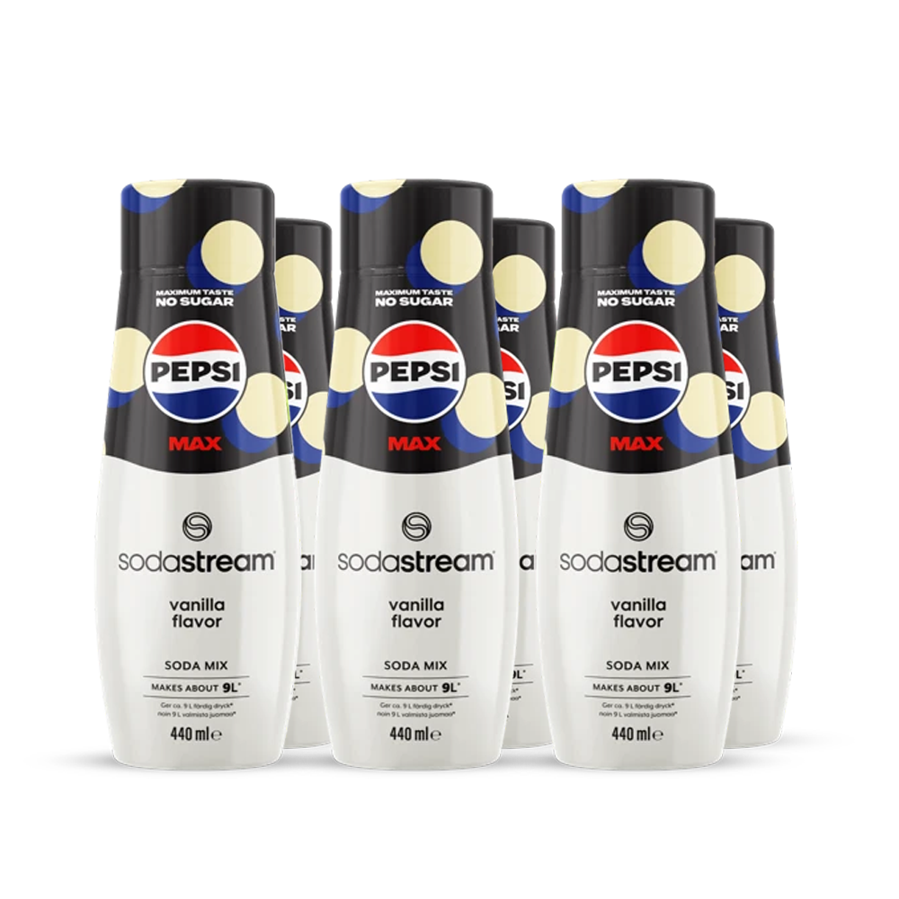6-pak Pepsi Max Vanilla