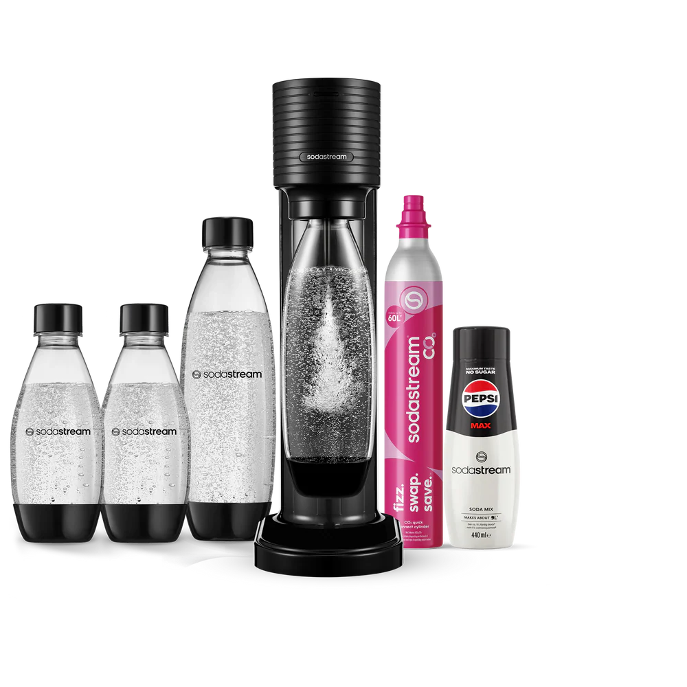 sodastream gaia sort Værdipakke