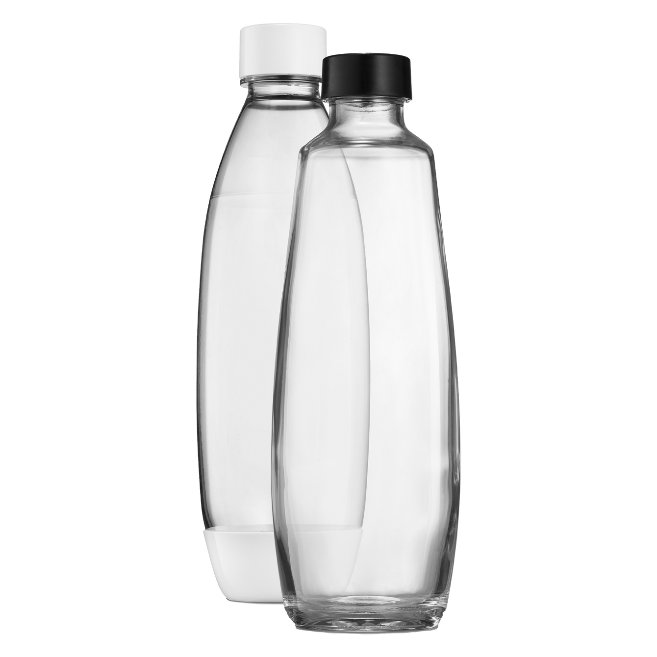 1L glasflaske & 1L genanvendelig plastikflaske