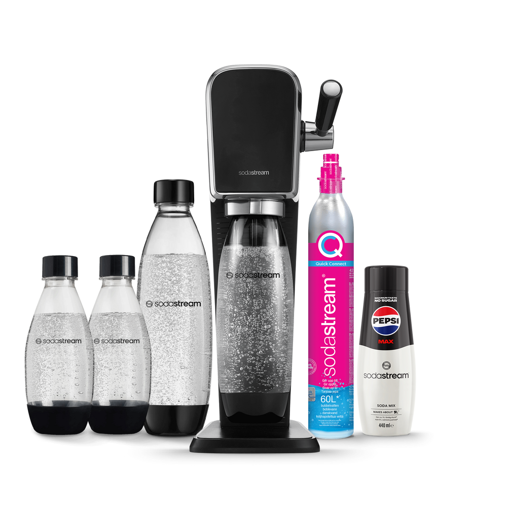 sodastream sort art Værdipakke