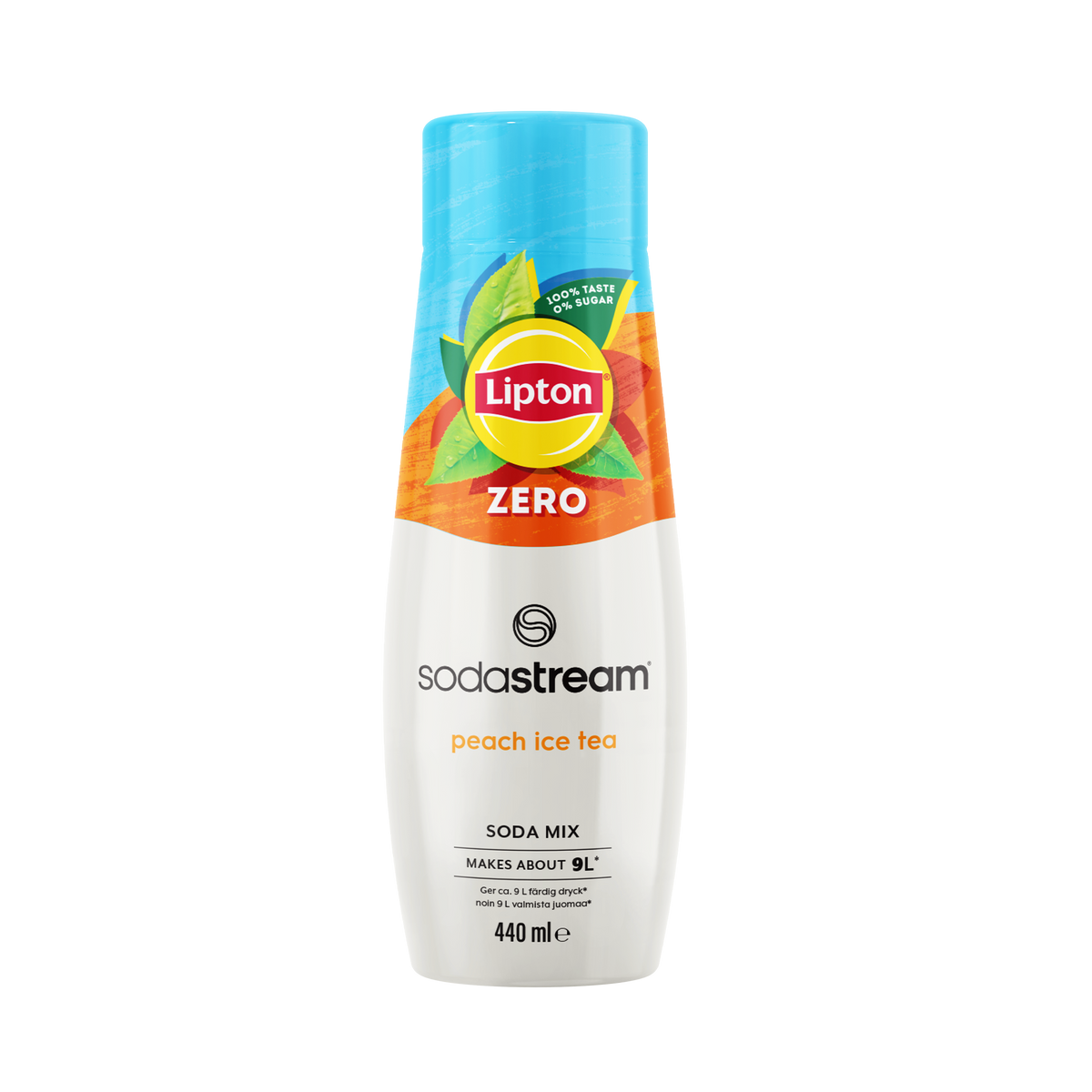 SodaStream Lipton Ice Tea Peach Zero – SodaStream Danmark