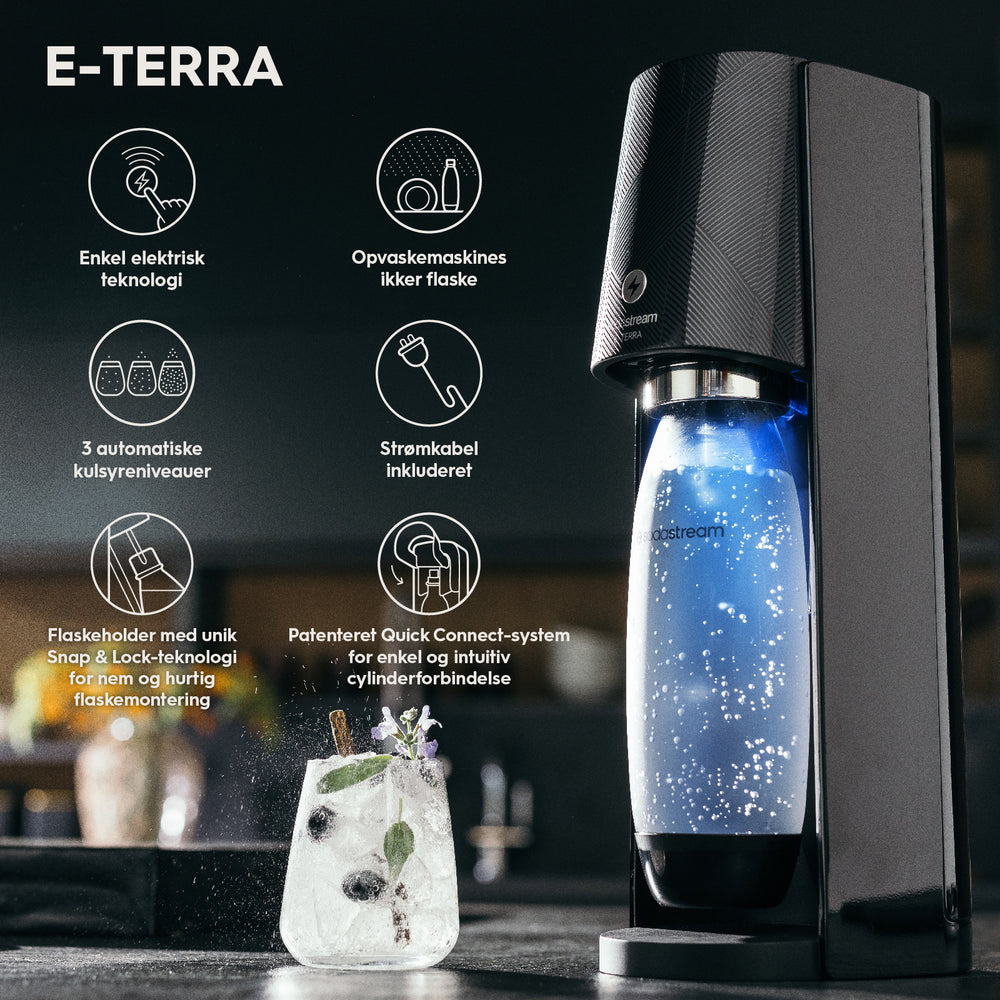 sodastream e-terra sodavandsmaskine