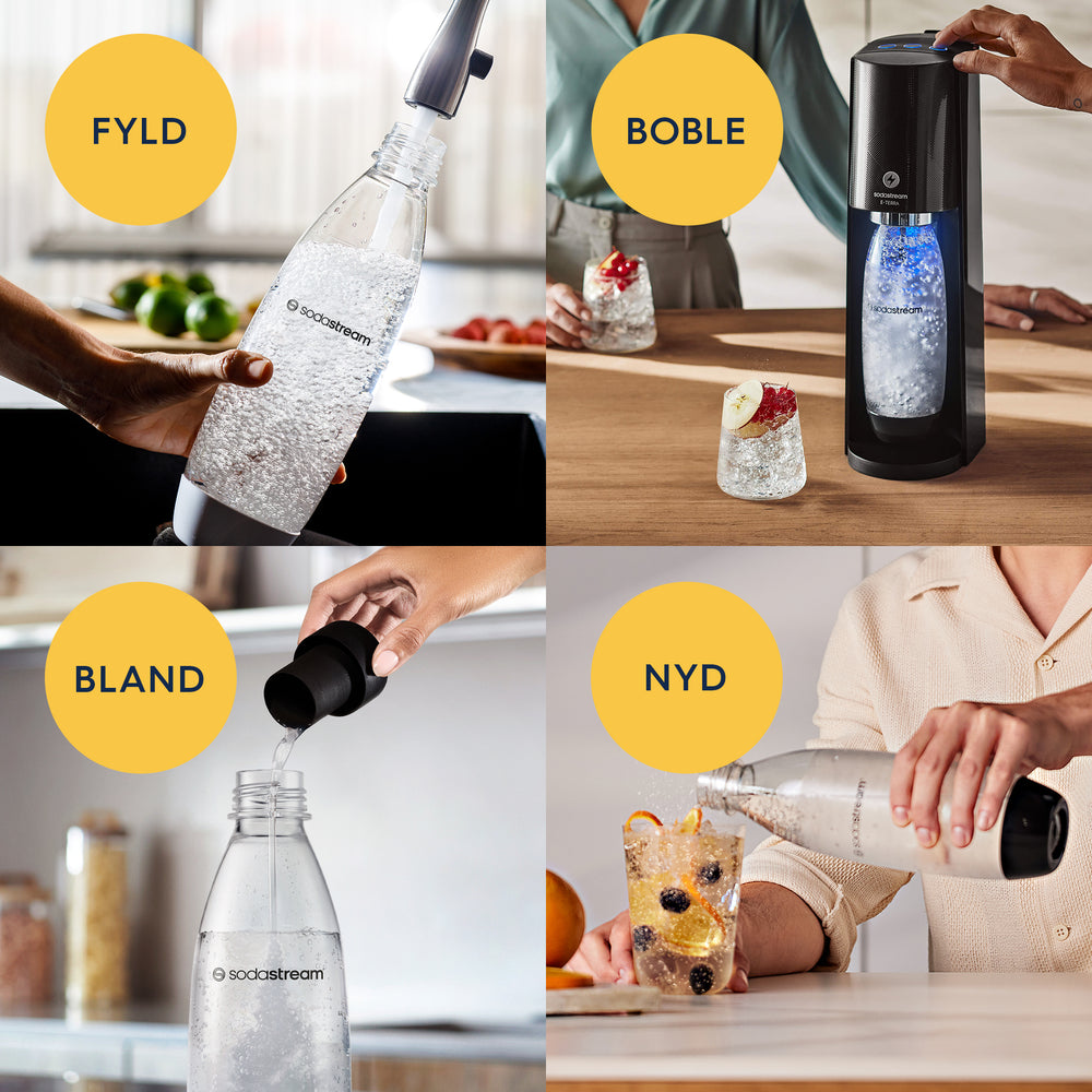 sodastream e-terra Danskvandsmaskine