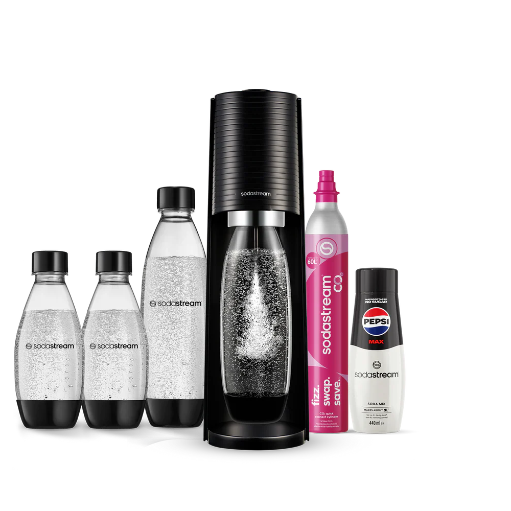 sodastream terra sort Værdipakke