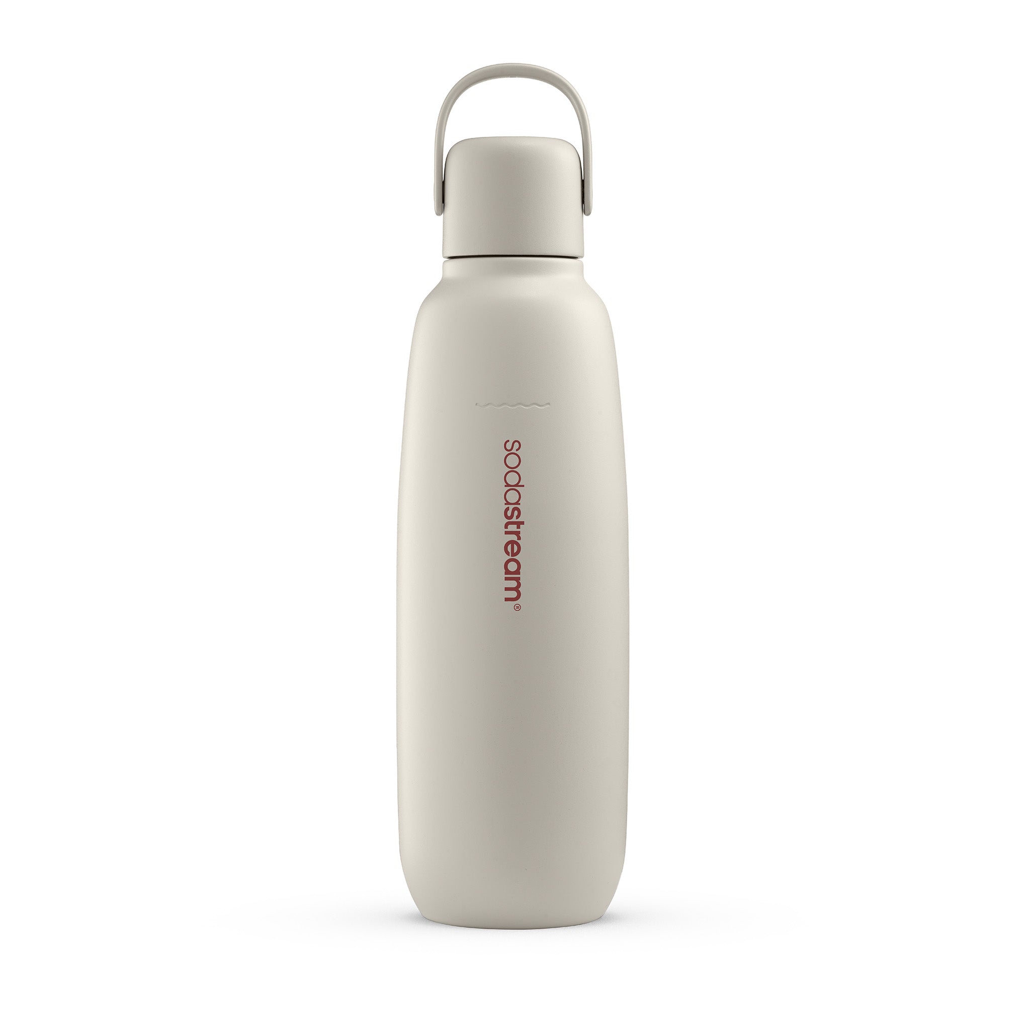 0,9L fizz&go Stainless Steel Sand sodastream
