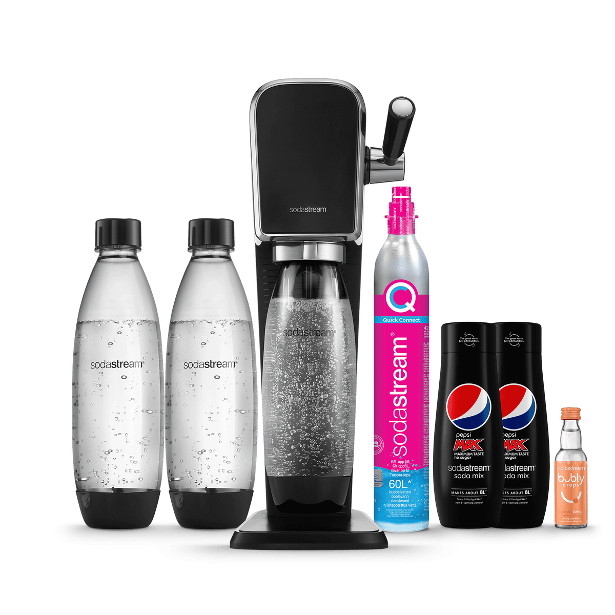 SodaStream Art Sodavandsmaskine + Quick Connect SodaStream Danmark